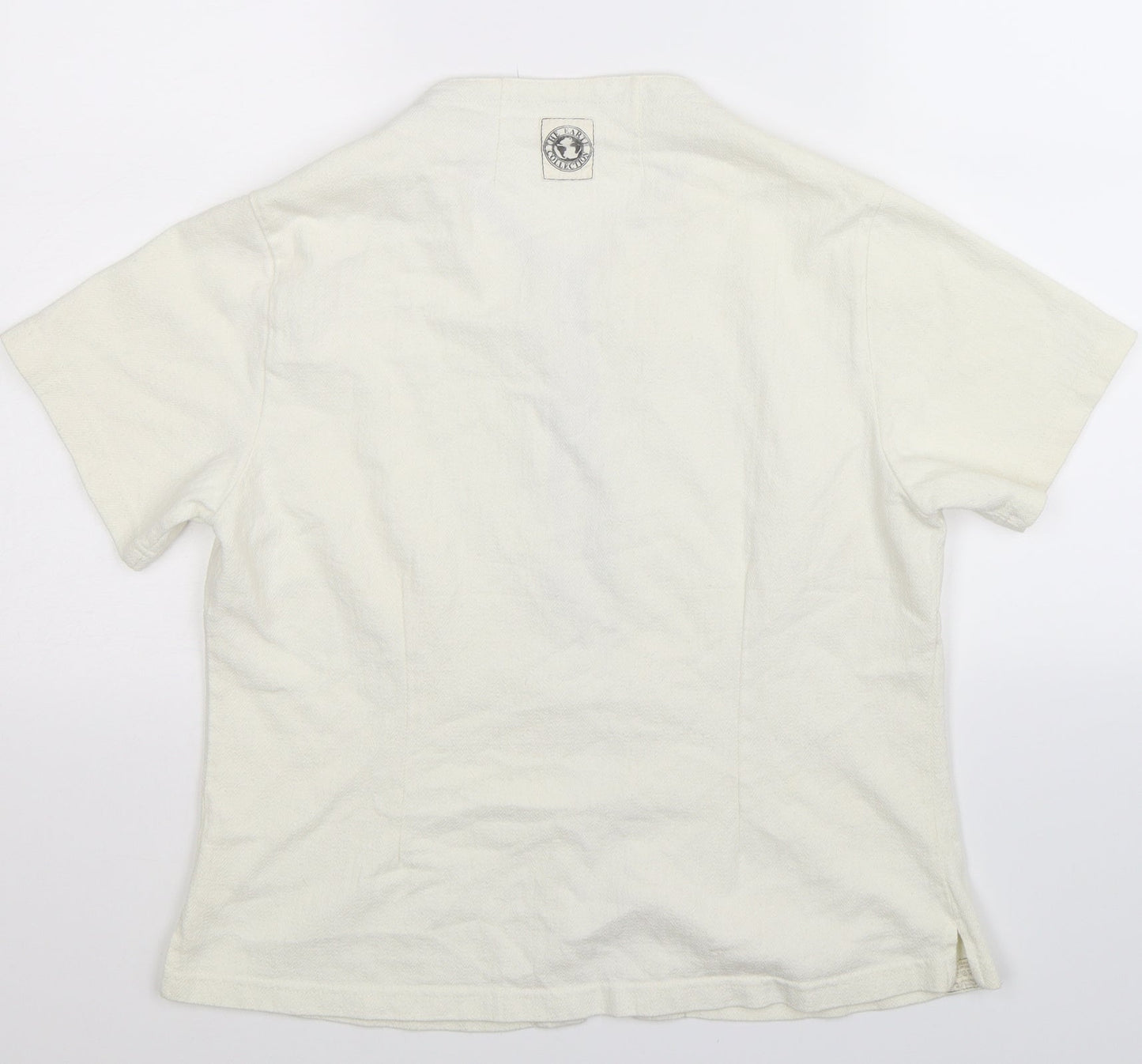 Womens UK Size L Preworn White Jacket