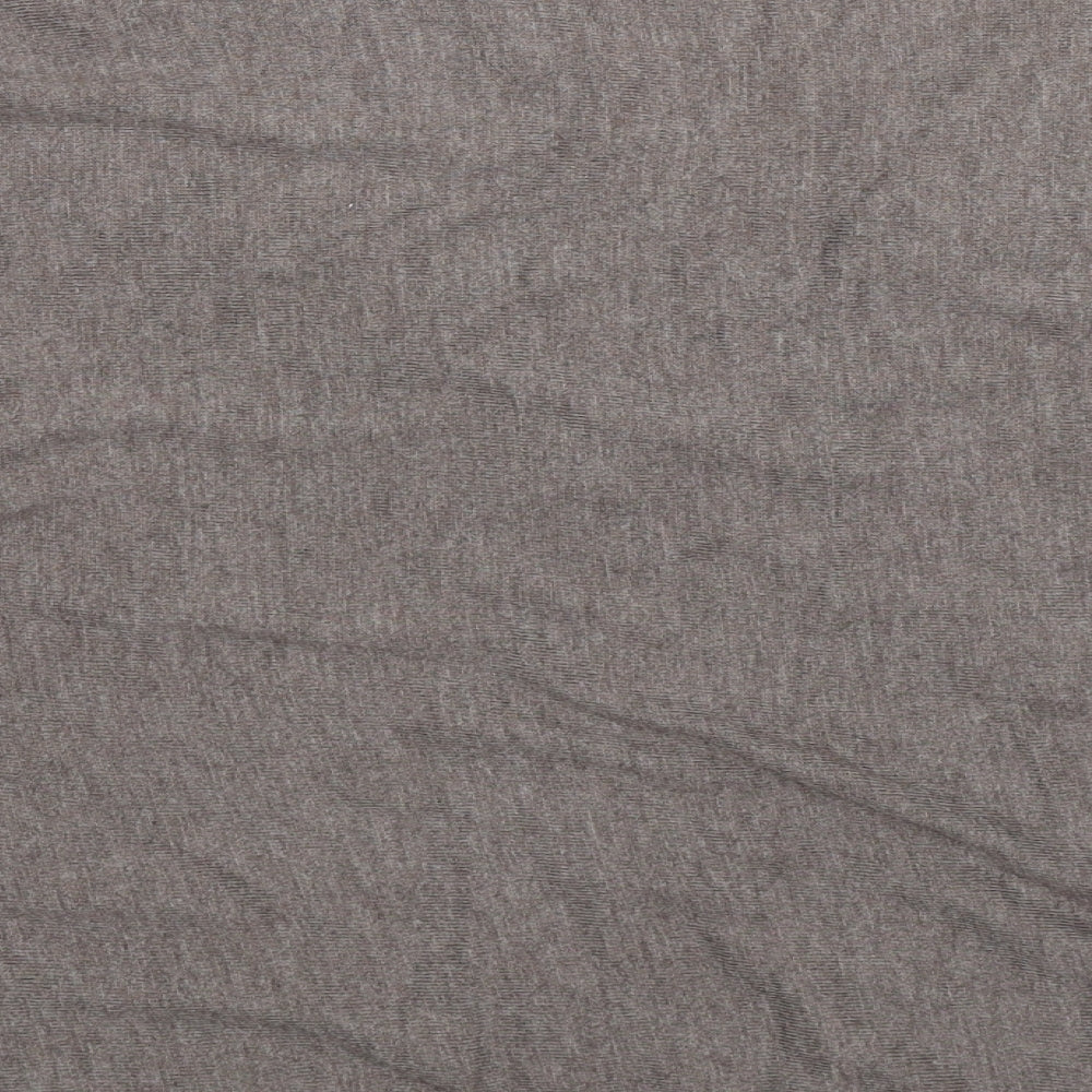 Version Feminin Womens Grey  Knit Pullover Jumper Size 2XL