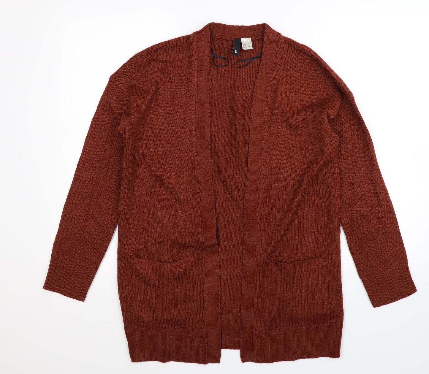 Divided Womens Brown  Knit Cardigan Jumper Size S