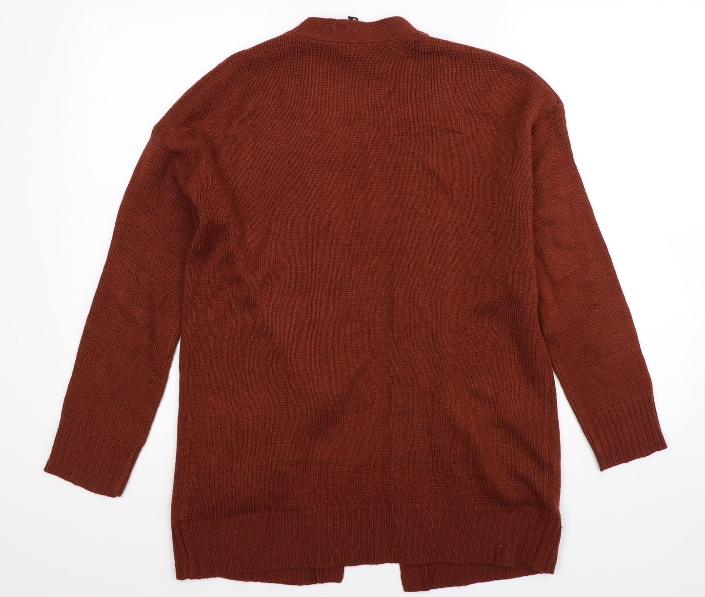 Divided Womens Brown  Knit Cardigan Jumper Size S