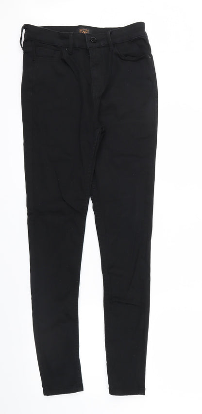 F&F Womens Black   Skinny Jeans  L28 in