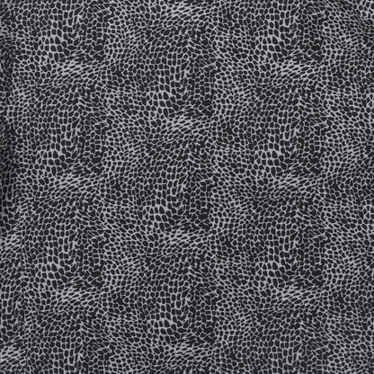 George Womens Black Animal Print  Jacket  Size 14