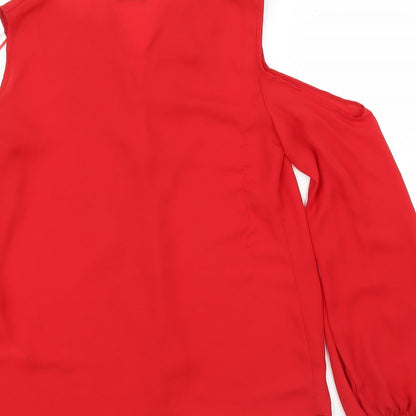 F&F Womens Purple   Basic Blouse Size 6