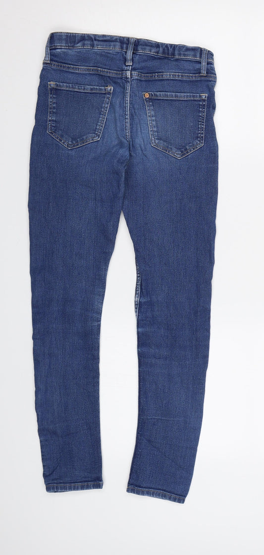 &DENIM Girls Black  Denim Skinny Jeans Size 11 Years