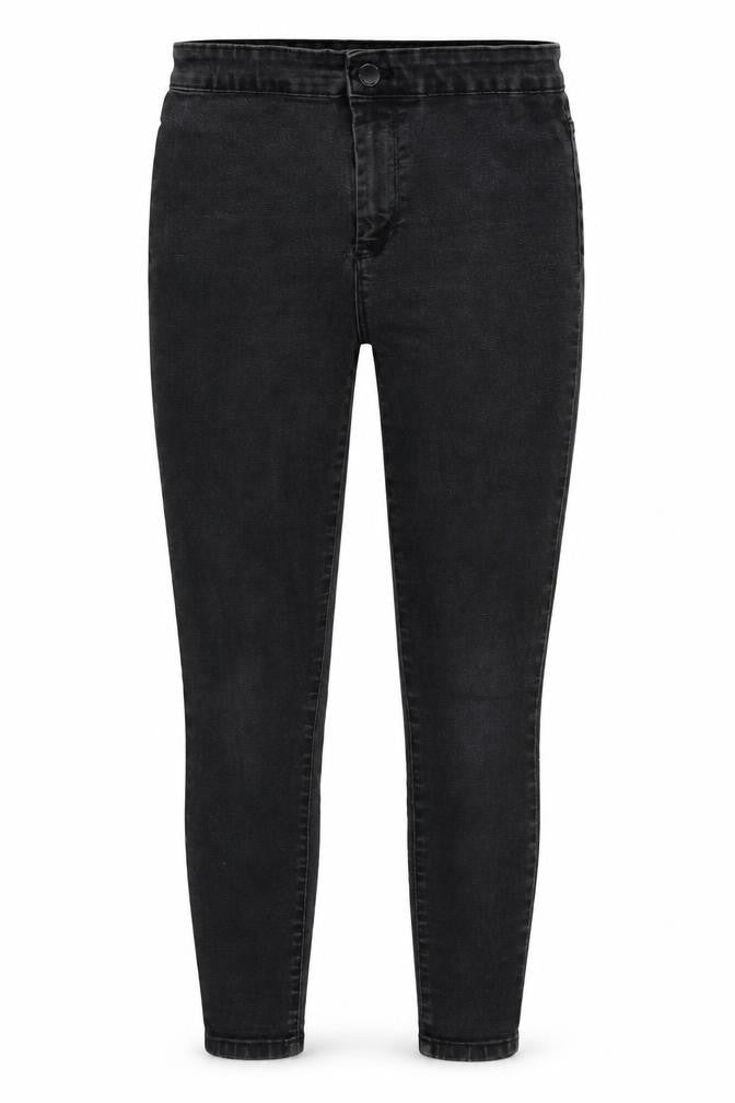 Denim CO. Womens Black  Denim Skinny Jeans Size 8 L25 in