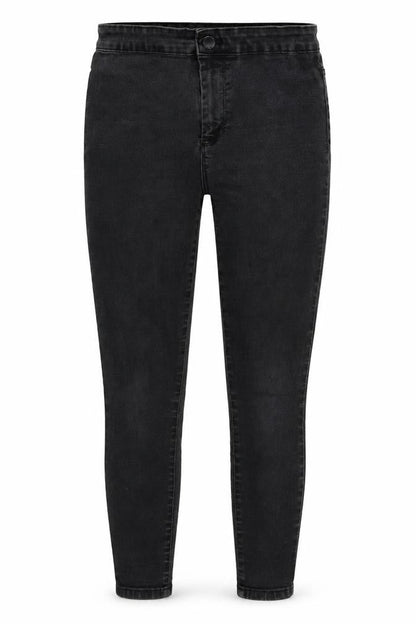 Denim CO. Womens Black  Denim Skinny Jeans Size 8 L25 in