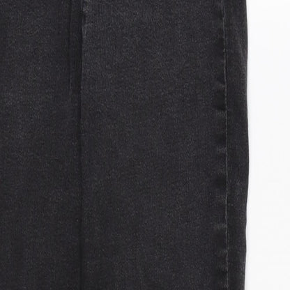 Denim CO. Womens Black  Denim Skinny Jeans Size 8 L25 in