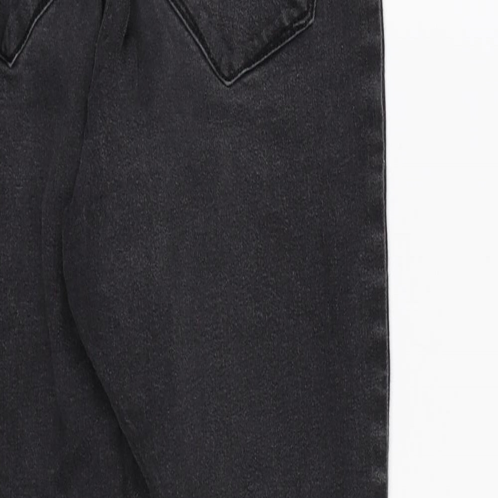 Denim CO. Womens Black  Denim Skinny Jeans Size 8 L25 in