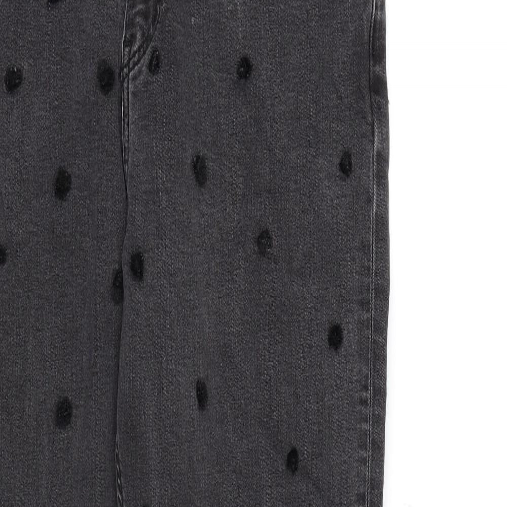 Womens UK Size  Maison Scotch Regular Fit Skinny Black Jeans