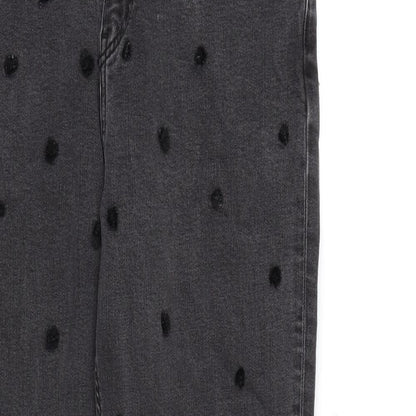 Womens UK Size  Maison Scotch Regular Fit Skinny Black Jeans