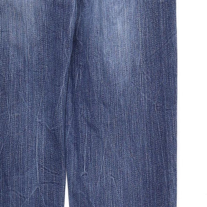 Womens UK Size  Preworn Regular Fit Skinny Blue Jeans