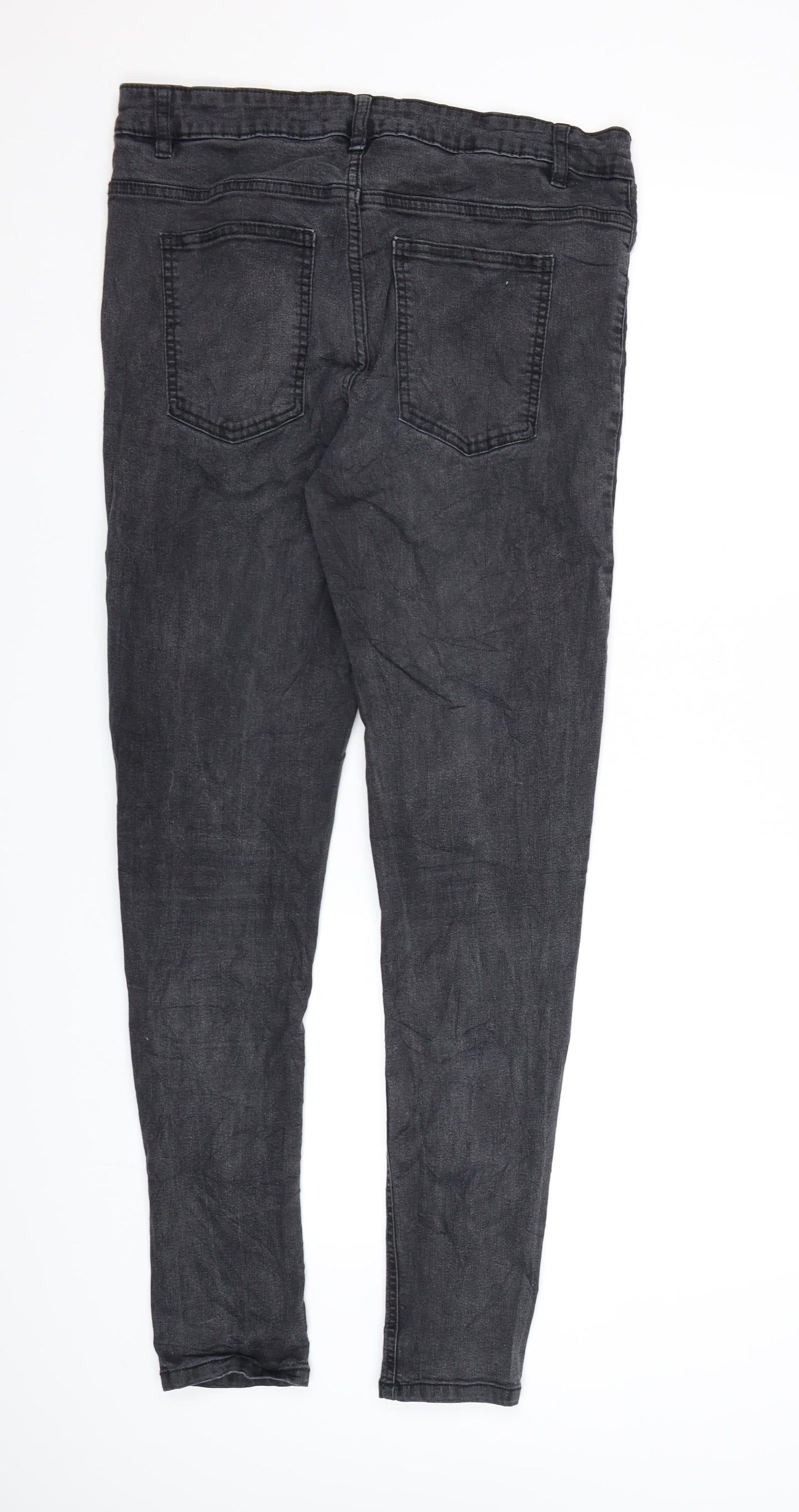 SD Jeans Womens Black  Denim Skinny Jeans Size XL L30 in