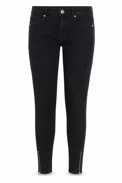 Womens UK Size 10 Divided by H&M Regular Fit Skinny Black Jeans