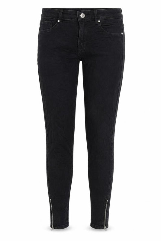 Womens UK Size 10 Divided by H&M Regular Fit Skinny Black Jeans