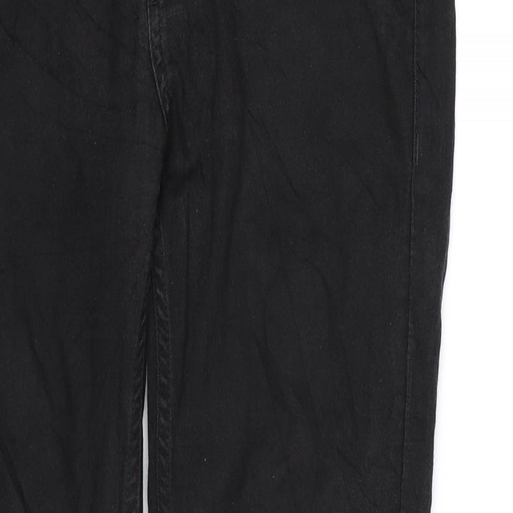 Divided by H&M Womens Black  Denim Skinny Jeans Size 10 L28 in