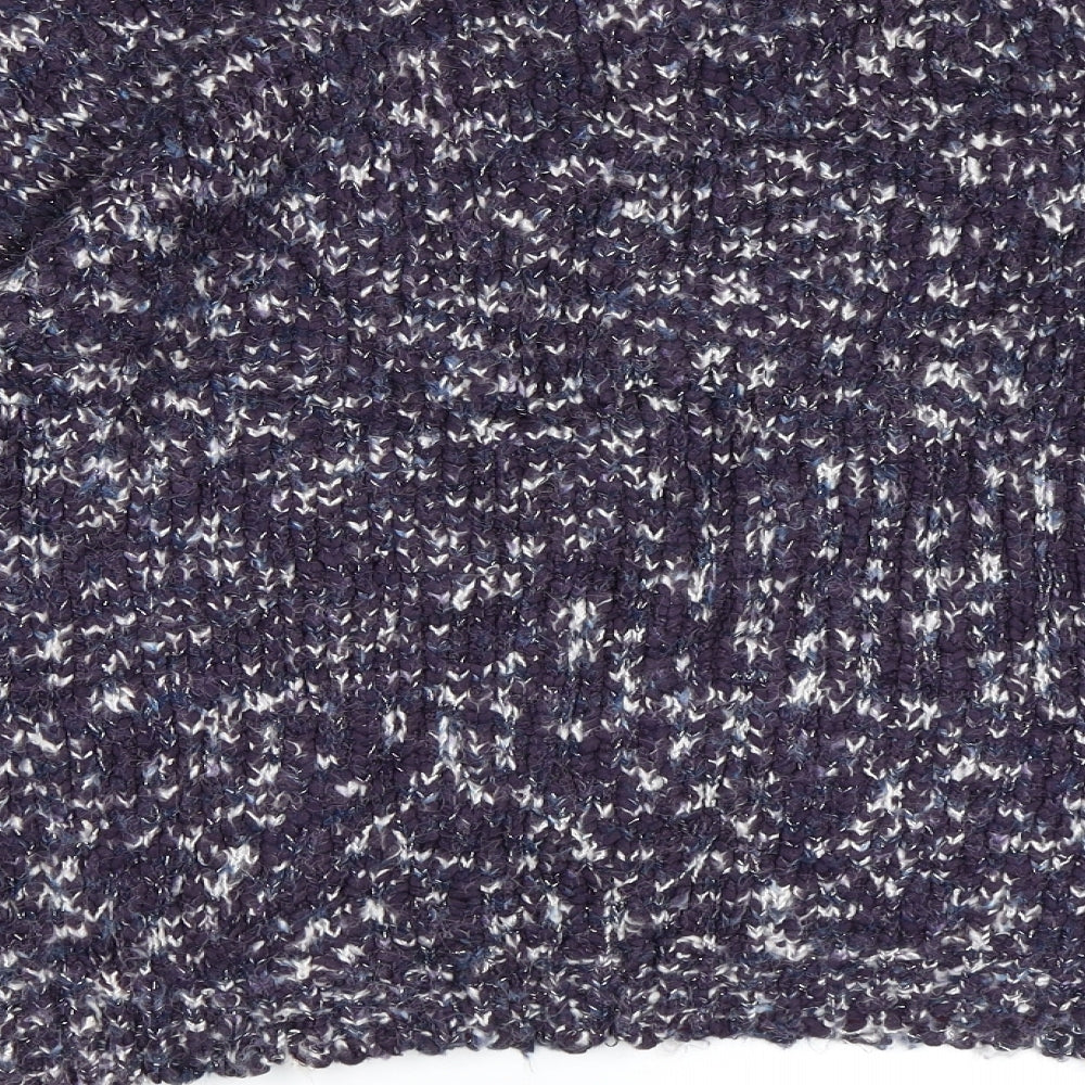 TU Womens Blue  Knit Pullover Jumper Size 14