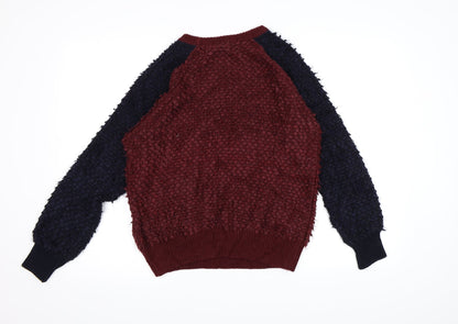 NEXT Womens Brown  Knit Pullover Jumper Size 6