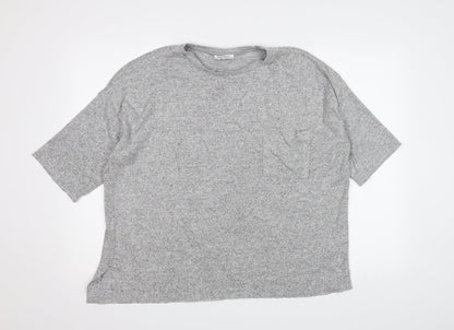 Zara Womens Grey  Knit  Jumper Size M