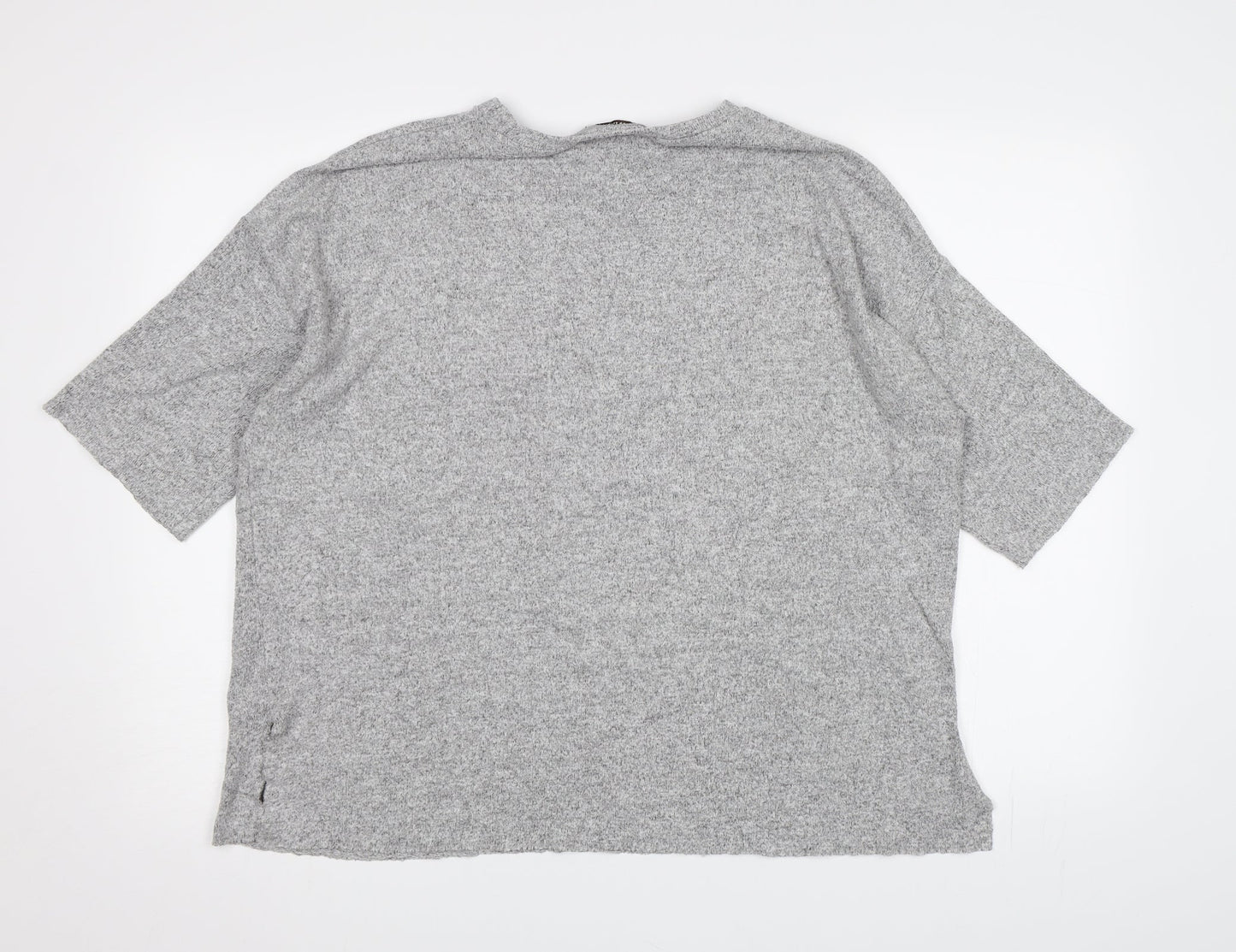 Zara Womens Grey  Knit  Jumper Size M