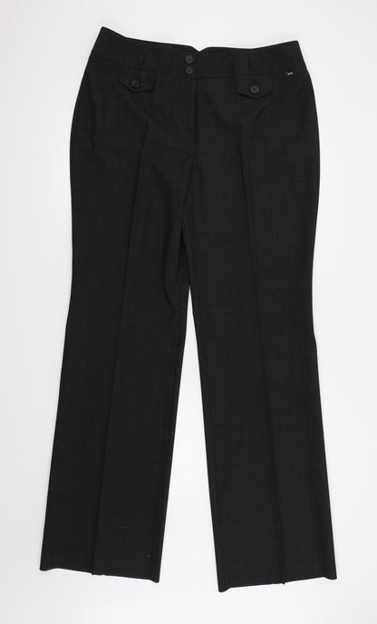 BDW Womens Grey   Trousers  Size 18 L37 in
