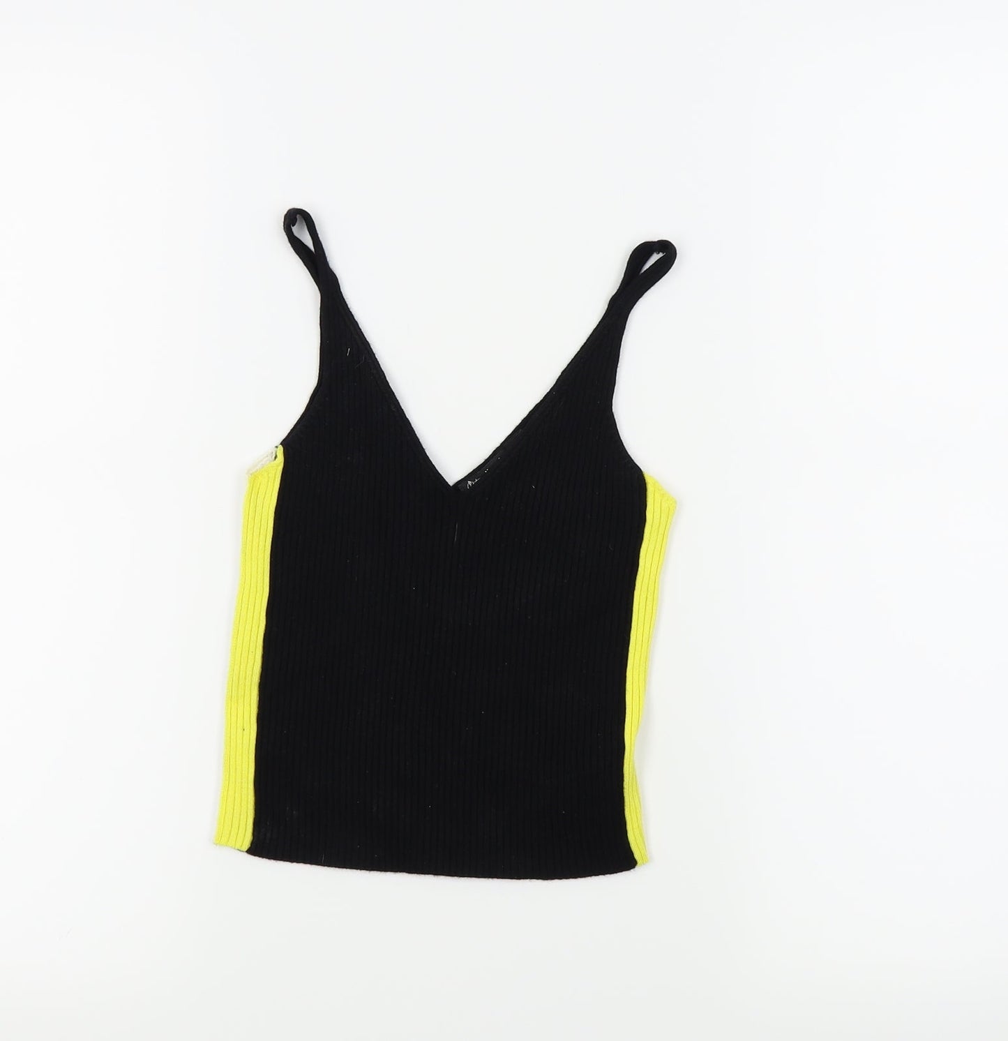 Stradivarius Girls Black   Basic Tank Size M