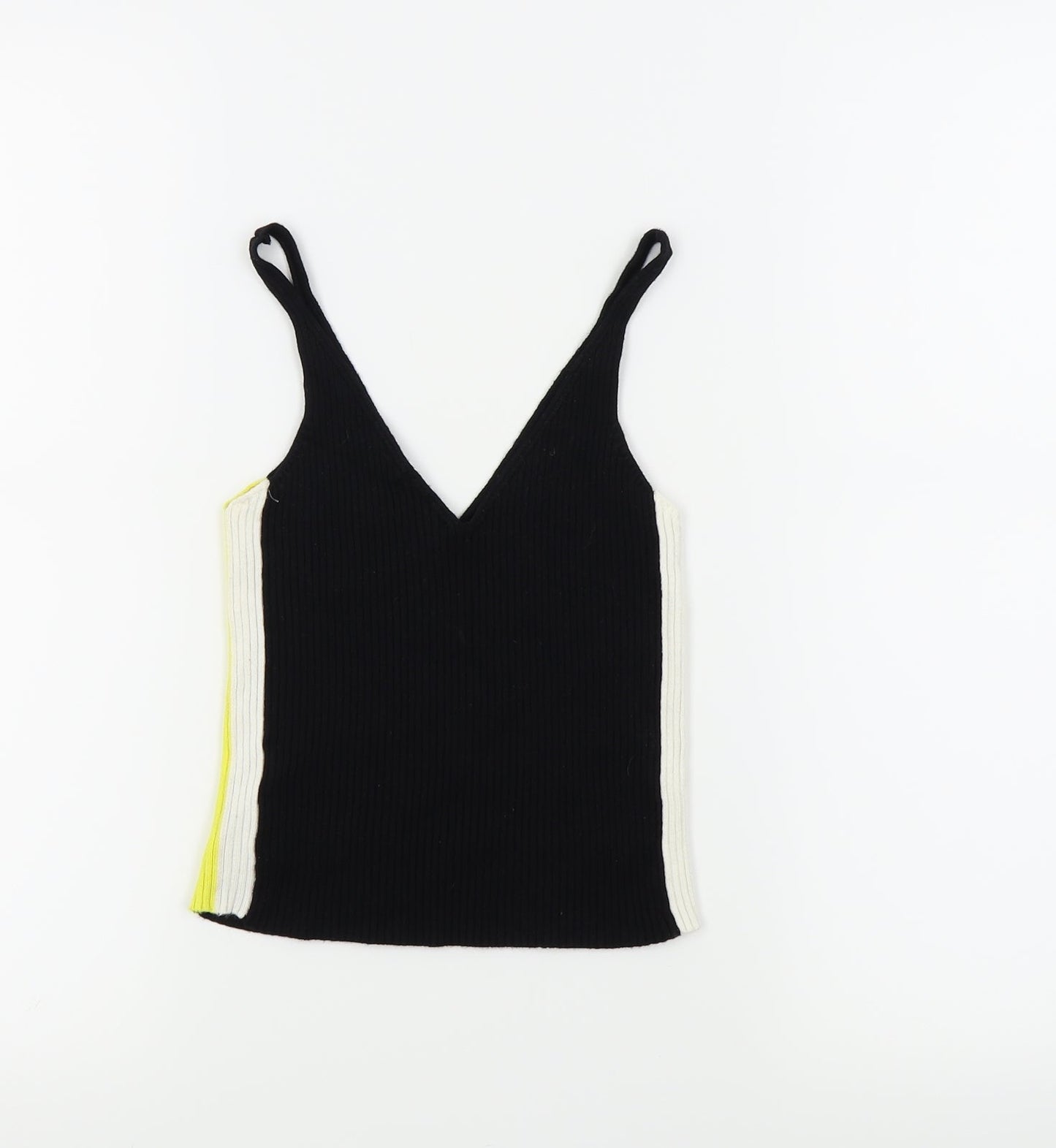 Stradivarius Girls Black   Basic Tank Size M