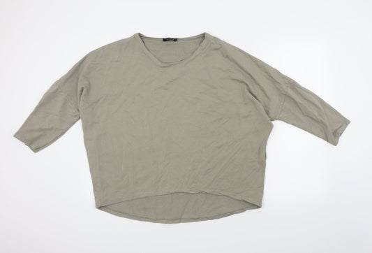 Studio Womens Grey   Pullover Jumper Size M
