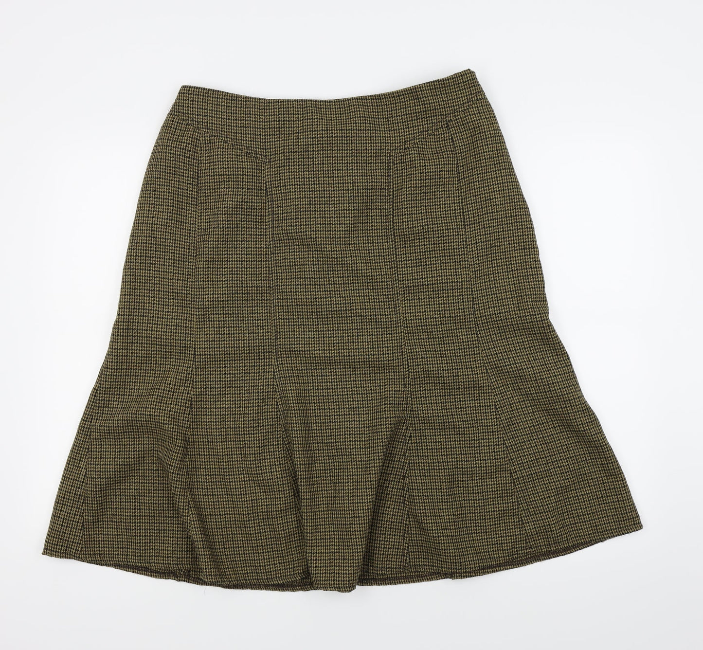 Cotton Traders Womens Beige   A-Line Skirt Size 36 in