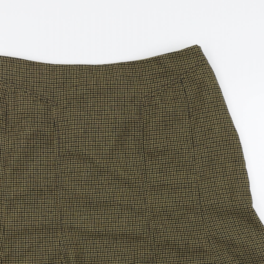 Cotton Traders Womens Beige   A-Line Skirt Size 36 in