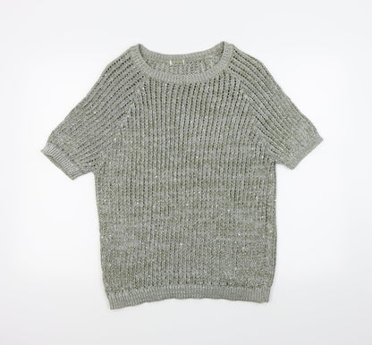 River Island Womens Grey   Vest Jumper Size 10