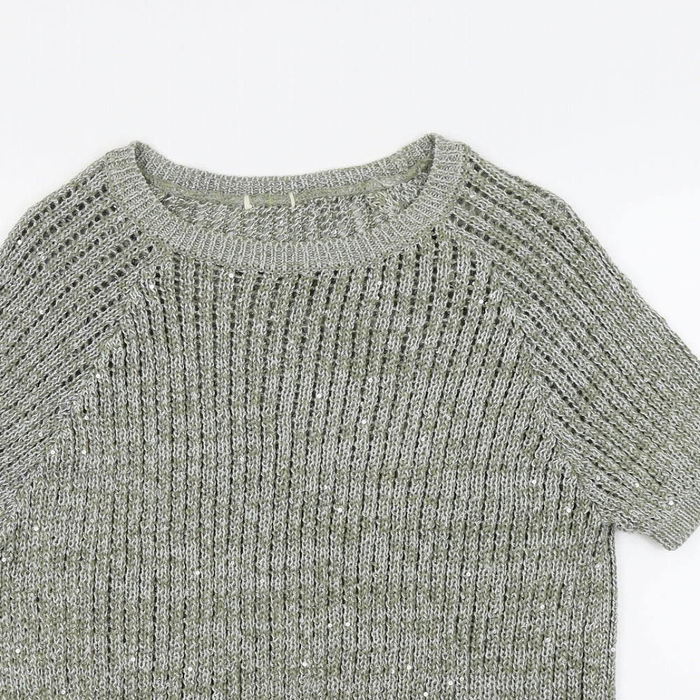 River Island Womens Grey   Vest Jumper Size 10