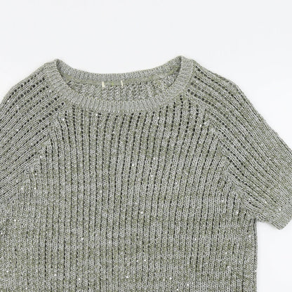 River Island Womens Grey   Vest Jumper Size 10