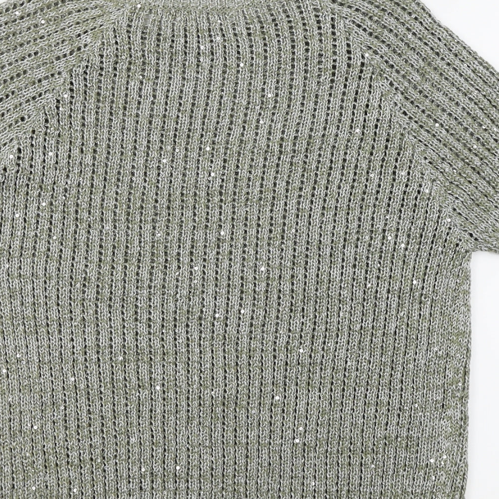 River Island Womens Grey   Vest Jumper Size 10