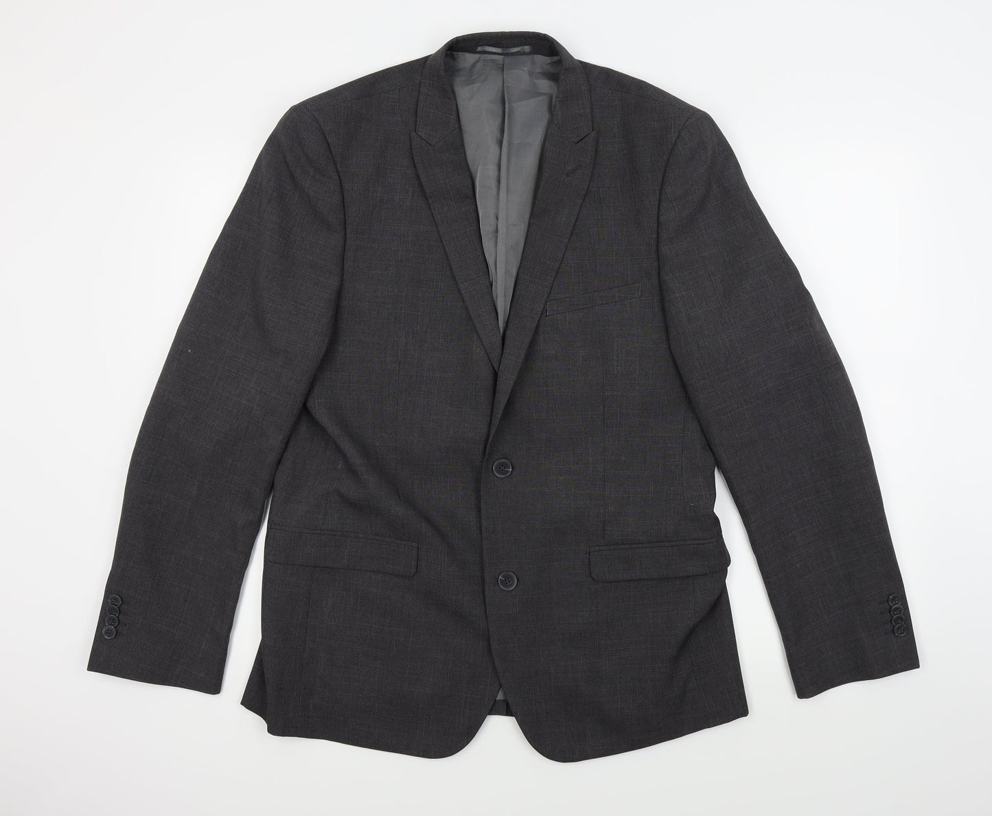 F&F Mens Grey   Jacket Suit Jacket Size 42
