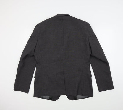 F&F Mens Grey   Jacket Suit Jacket Size 42