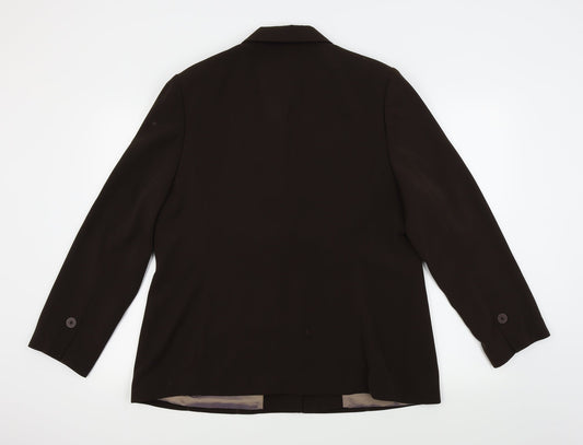 BHS Womens Brown   Jacket Suit Jacket Size 18