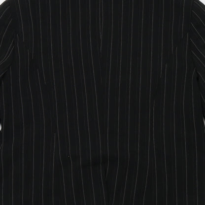 E-vie Womens Black   Jacket Suit Jacket Size 14