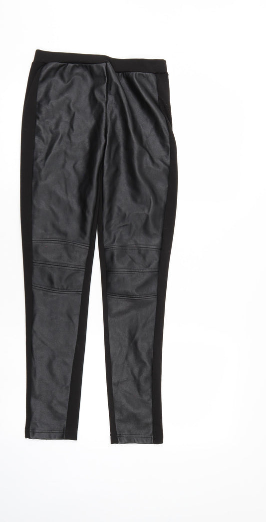 Womens UK Size 6 Atmosphere Regular Fit  Black Trousers