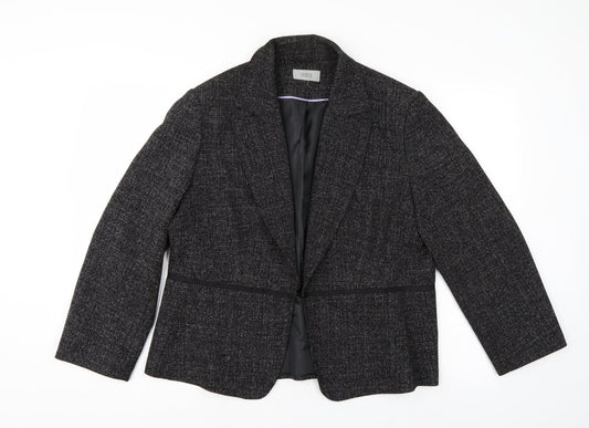 M&S Womens Black   Jacket Suit Jacket