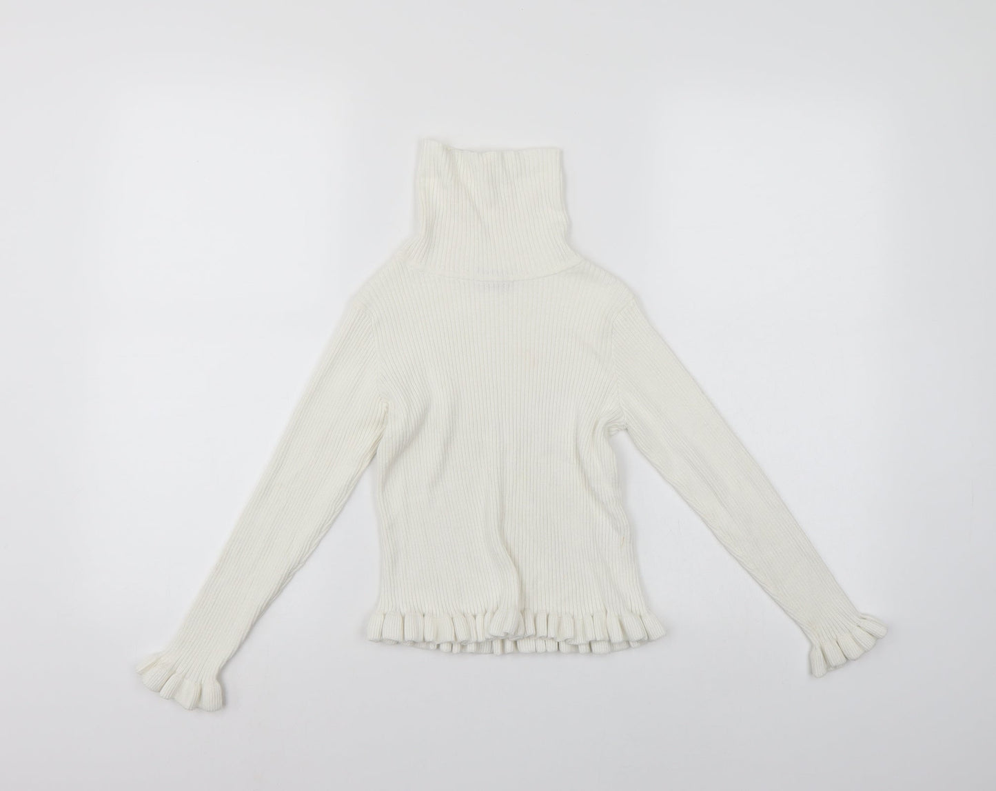 i love girlswear  Girls White   Pullover Jumper Size 9 Years