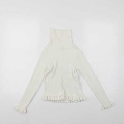 i love girlswear  Girls White   Pullover Jumper Size 9 Years