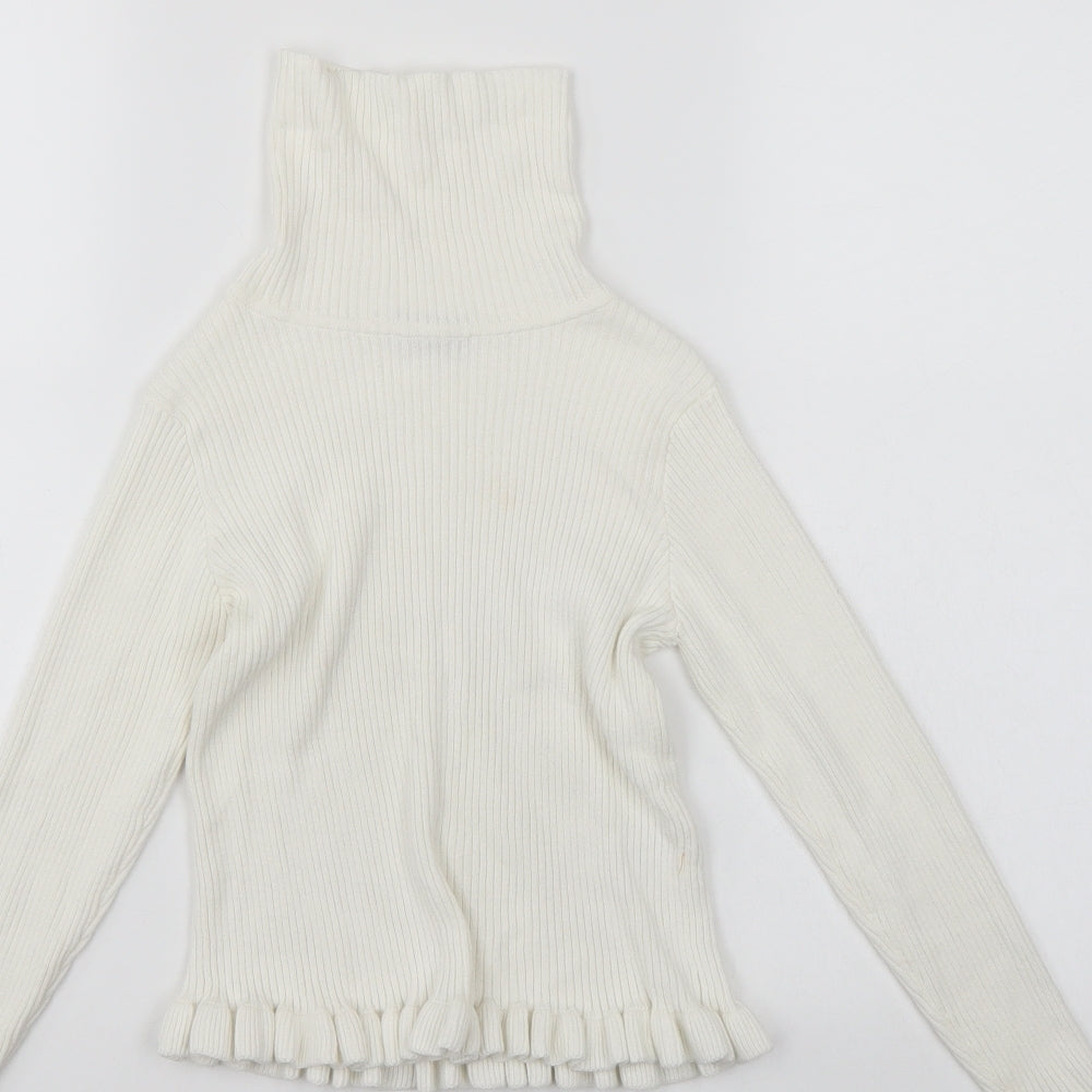 i love girlswear  Girls White   Pullover Jumper Size 9 Years