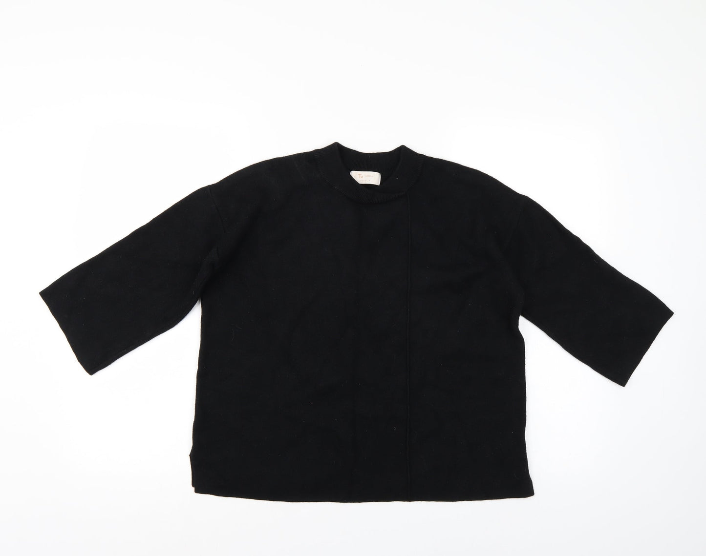 TU Womens Black   Pullover Jumper Size 10