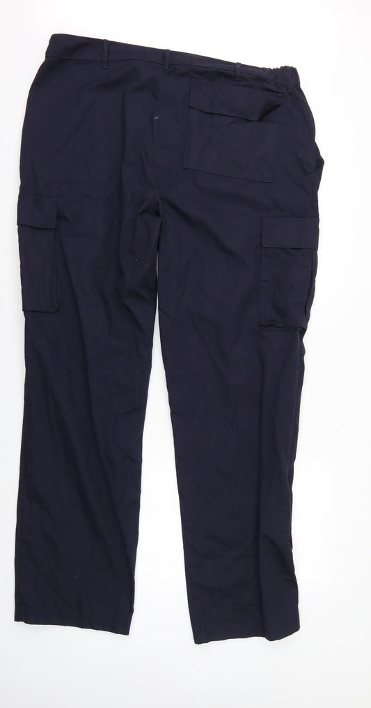 Alsico Mens Blue   Windbreaker Trousers Size 42 L32 in