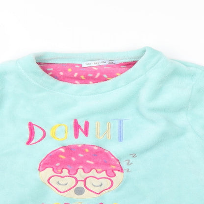 Just Like You Girls Green   Top Pyjama Top Size 12-13 Years