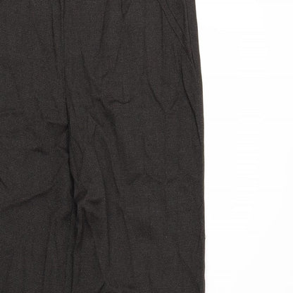 M&S Womens Brown   Trousers  Size 14 L28 in
