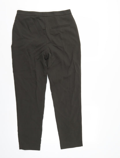 Womens UK Size 8 F&F Regular Fit  Green Trousers