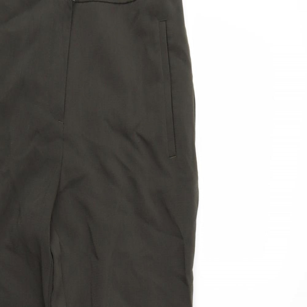 Womens UK Size 8 F&F Regular Fit  Green Trousers