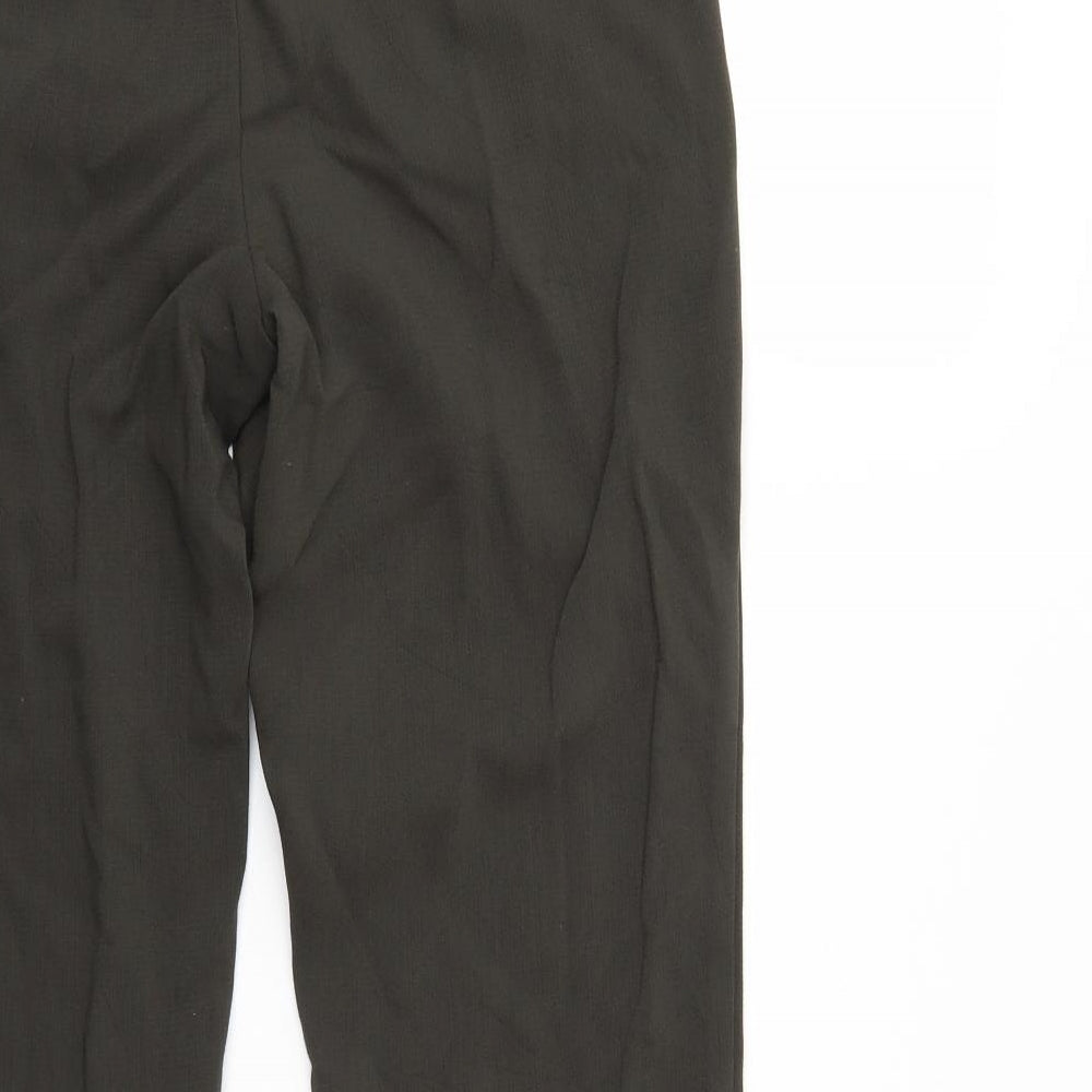 Womens UK Size 8 F&F Regular Fit  Green Trousers