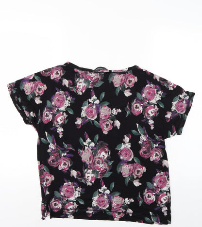Autograph Womens Multicoloured Floral  Basic Blouse Size 12
